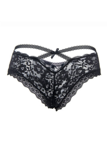 QUEEN LINGERIE PANTIES DE ENCAJE FLORAL S/M