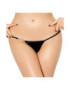 QUEEN LINGERIE TANGA CON ADORNO BRILLANTE S/M