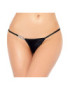 QUEEN LINGERIE TANGA CON ADORNO BRILLANTE S/M