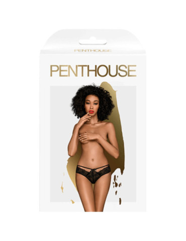 PENTHOUSE ADORE ME PANTIES NEGRO S/M