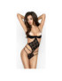 PASSION WOMAN ADARA TEDDY NEGRO TALLA S/M