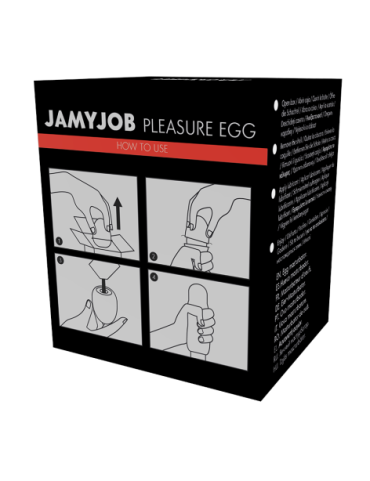 JAMYJOB HUEVO MASTURBADOR DISCRETO VERSION BLACK TRY