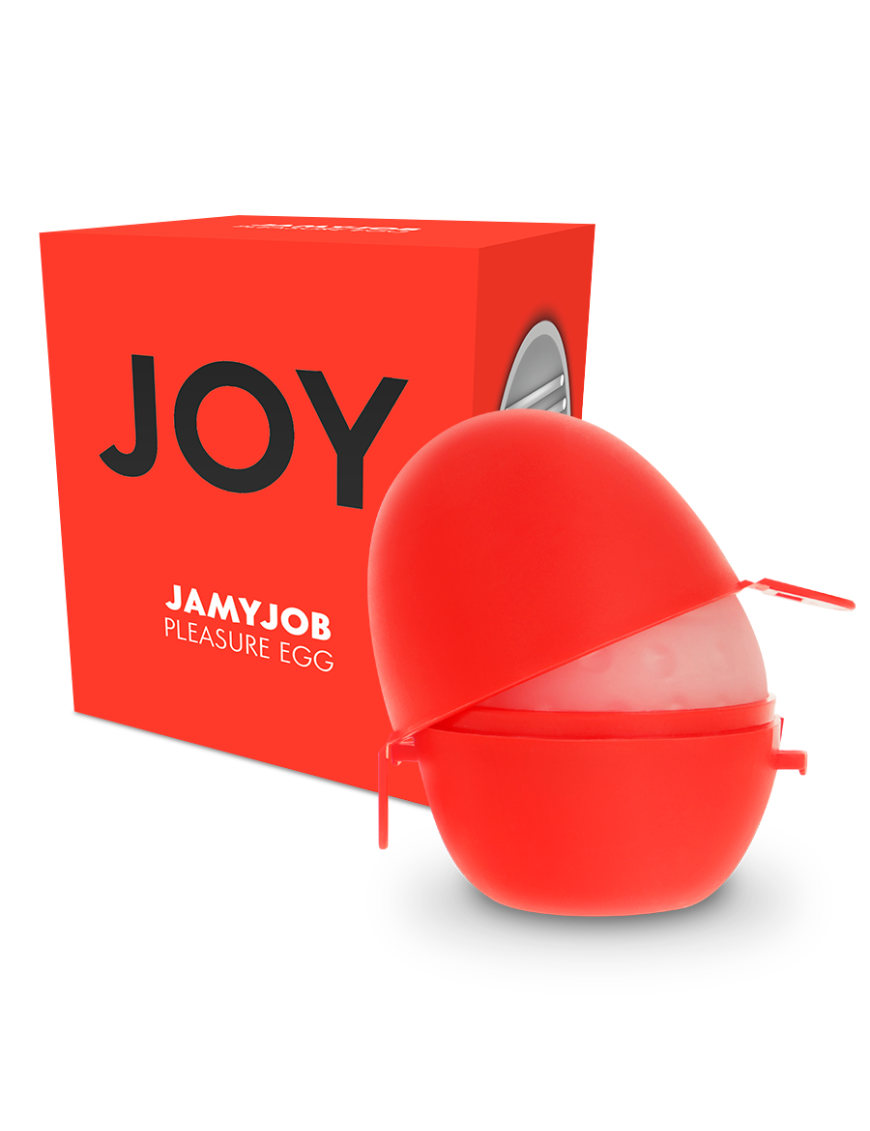 JAMYJOB HUEVO MASTURBADOR DISCRETO VERSION ROJO JOY