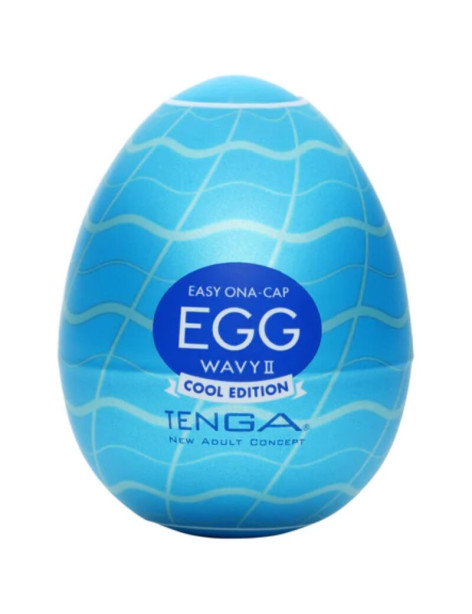 TENGA WAVY II COOL EDITION HUEVO MASTURBADOR