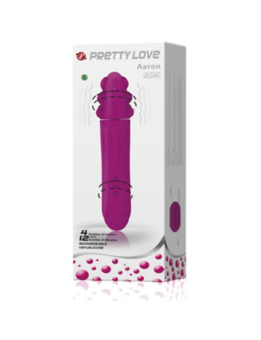 PRETTY LOVE AARON VIBRADOR / ROTADOR LILA