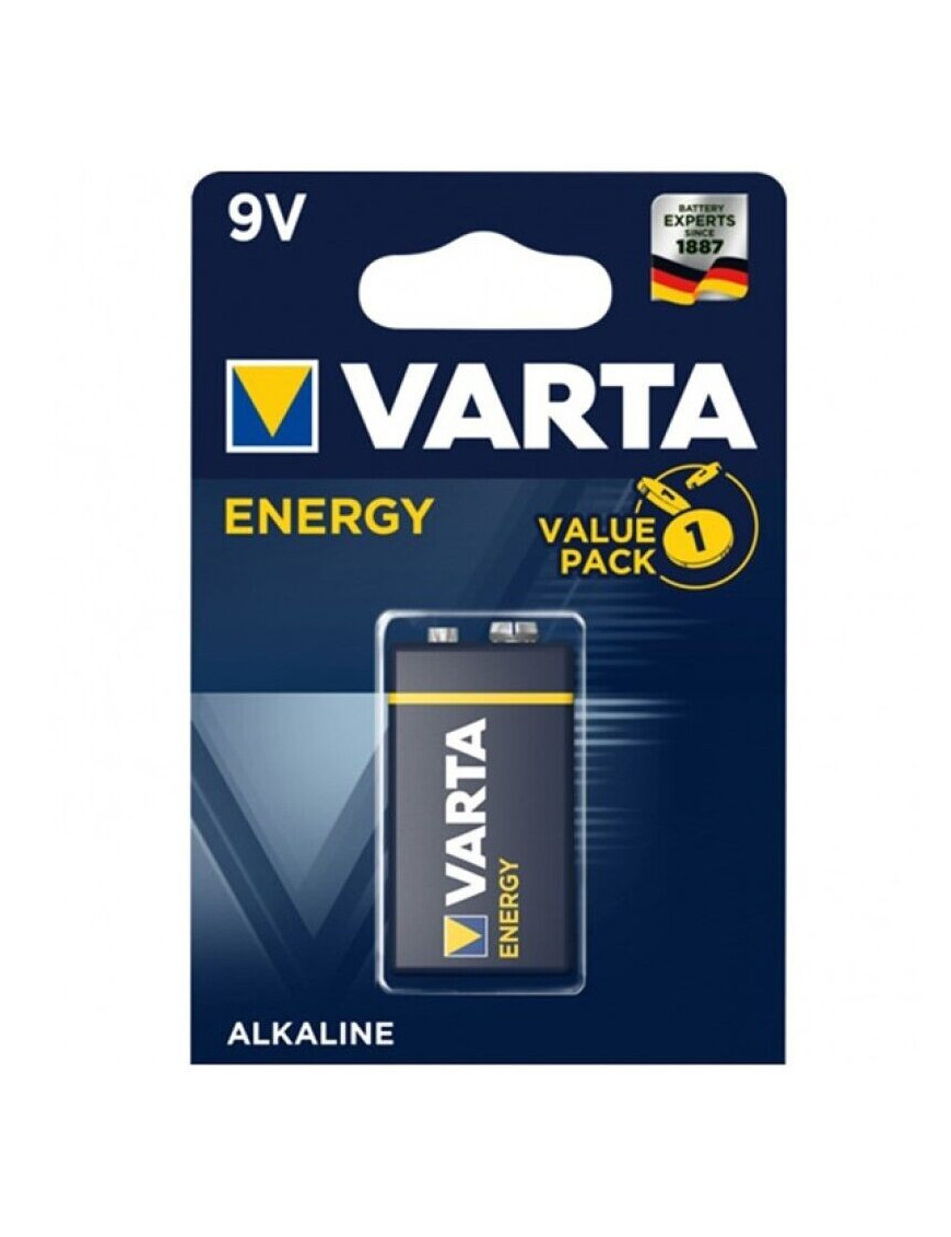 VARTA ENERGY PILA ALCALINA 9V LR61 BLISTER*1