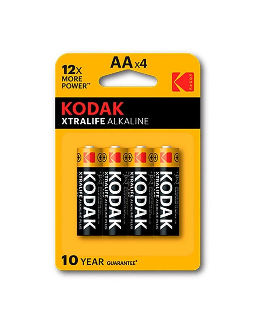 KODAK XTRALIFE PILA ALCALINA AA LR6 BLISTER*4