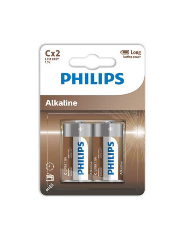 PHILIPS ALKALINE PILA C...