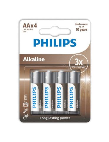 PHILIPS ALKALINE PILA AA...