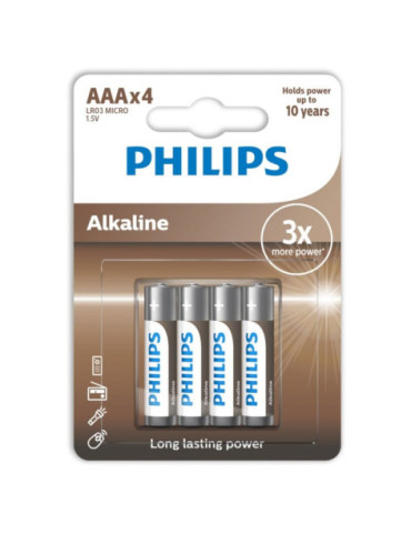 PHILIPS ALKALINE PILA AAA...