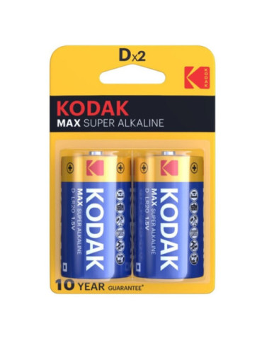 KODAK MAX PILA ALCALINA D...