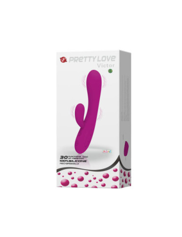 SMART PRETTY LOVE - VIBRADOR CON ESTIMULADOR CLITORIS VICTOR