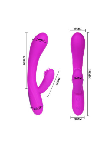 PRETTY LOVE SMART VIBRADOR RECARGABLE CON RABBIT - HARRY