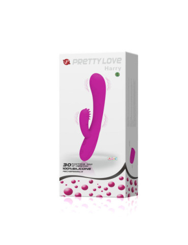 PRETTY LOVE SMART VIBRADOR RECARGABLE CON RABBIT - HARRY