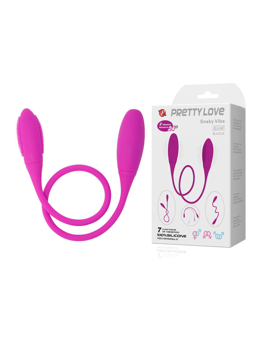 DELUXE PRETTY LOVE SNAKY VIBRADOR 7V