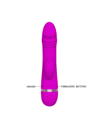 PRETTY LOVE FLIRTATION - VIBRADOR CON RABBIT DAVID