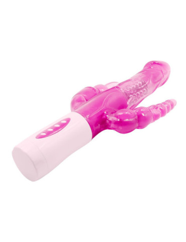 BAILE PRETTY BUNNY TRIPLE VIBRADOR ROTADOR