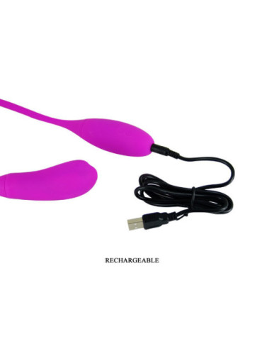 PRETTY LOVE SMART - SNAKY VIBE VIBRADOR 7V + 3 TICKLING