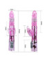 VIBRADOR RECARGABLE CON ROTACION Y ESTIMULADOR THROBBING BUTTERFLY