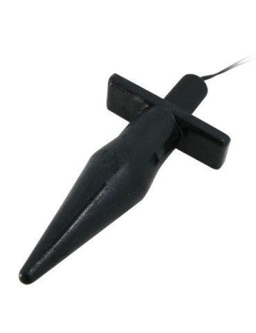 BAILE BUTT PLUG ANAL CON VIBRACION - NEGRO