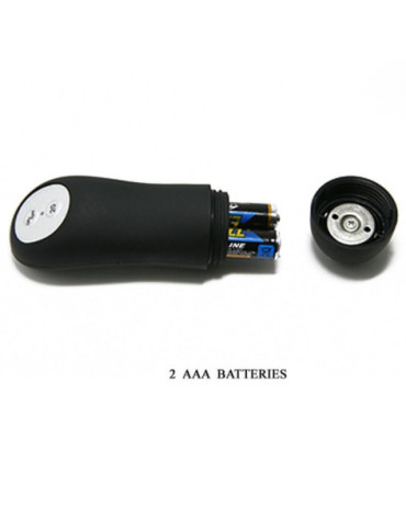 BAILE BUTT PLUG ANAL CON VIBRACION - NEGRO