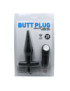 BAILE BUTT PLUG ANAL CON VIBRACION - NEGRO