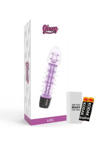 GLOSSY AXEL VIBRADOR LILA