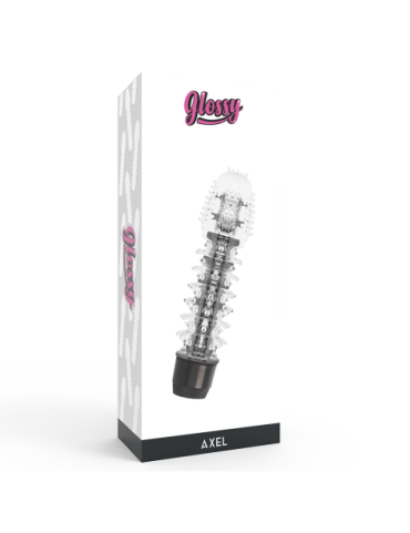 GLOSSY AXEL VIBRADOR NEGRO