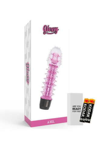 GLOSSY AXEL VIBRADOR ROSA