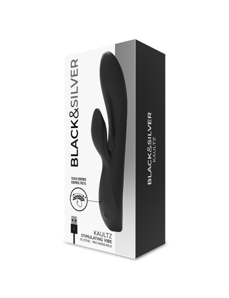 BLACK&SILVER KAULTZ VIBRADOR CONTROL TOUCH