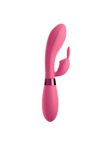 OMG SELFIE SILICONE VIBRATOR RABBIT PINK