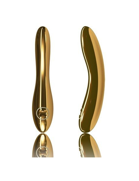 LELO INEZ VIBRADOR GOLD ORO 24 KILATES