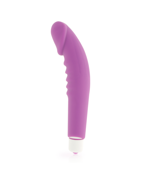 DOLCE VITA  REALISTIC  PLEASURE VIBRADOR SILICONA LILA