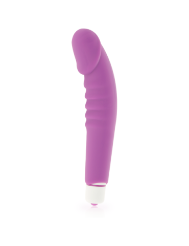 DOLCE VITA  REALISTIC  PLEASURE VIBRADOR SILICONA LILA