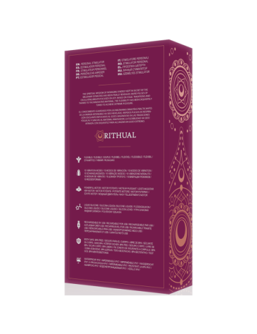 ESTIMULADOR RITUAL KRIYA PUNTO-G RECARGABLE ORQUIDEA