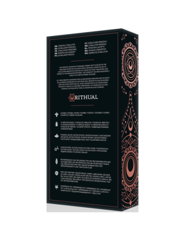 RITUAL KRIYA ESTIMULAODR PUNTO-G RECARGABLE NEGRO