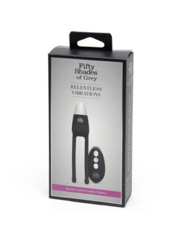 FIFTY SHADES OF GREY RELENTLESS VIBRATIONS PARA PAREJAS CONTROL REMOTO