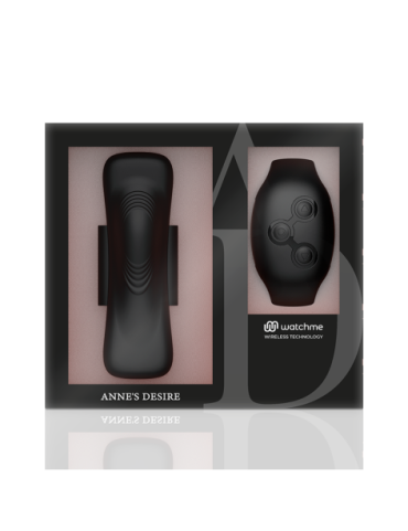 ANNE'S DESIRE PANTY PLEASURE TECNOLOGÍA WATCHME NEGRO