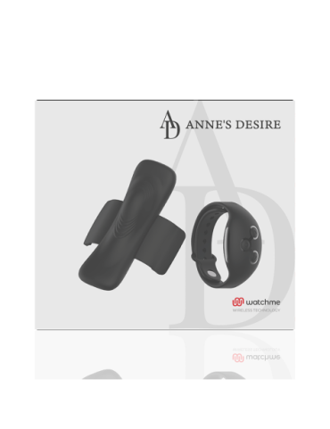 ANNE'S DESIRE PANTY PLEASURE TECNOLOGÍA WATCHME NEGRO