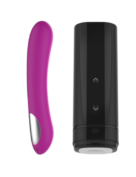 KIIROO - ONYX+ & PEARL2 SET DE VIBRADOR PAREJAS LILA