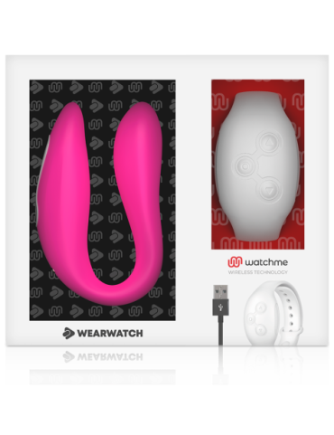 WEARWATCH VIBRADOR DUAL TECHNOLOGY WATCHME FUCSIA / NÍVEO