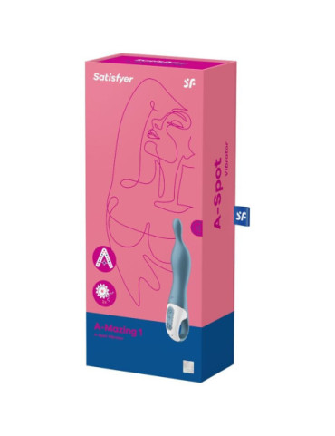 SATISFYER A-MAZING 1 VIBRADOR PUNTO A - AZUL