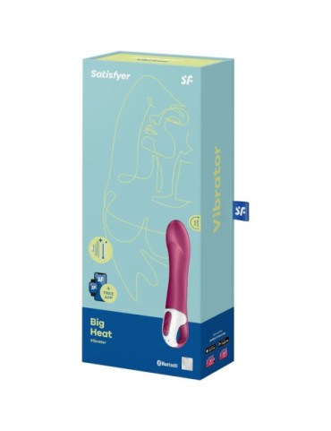 SATISFYER BIG HEAT VIBRADOR PUNTO G