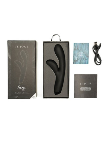 JE JOUE HERA FLEX VIBRADOR RABBIT - NEGRO