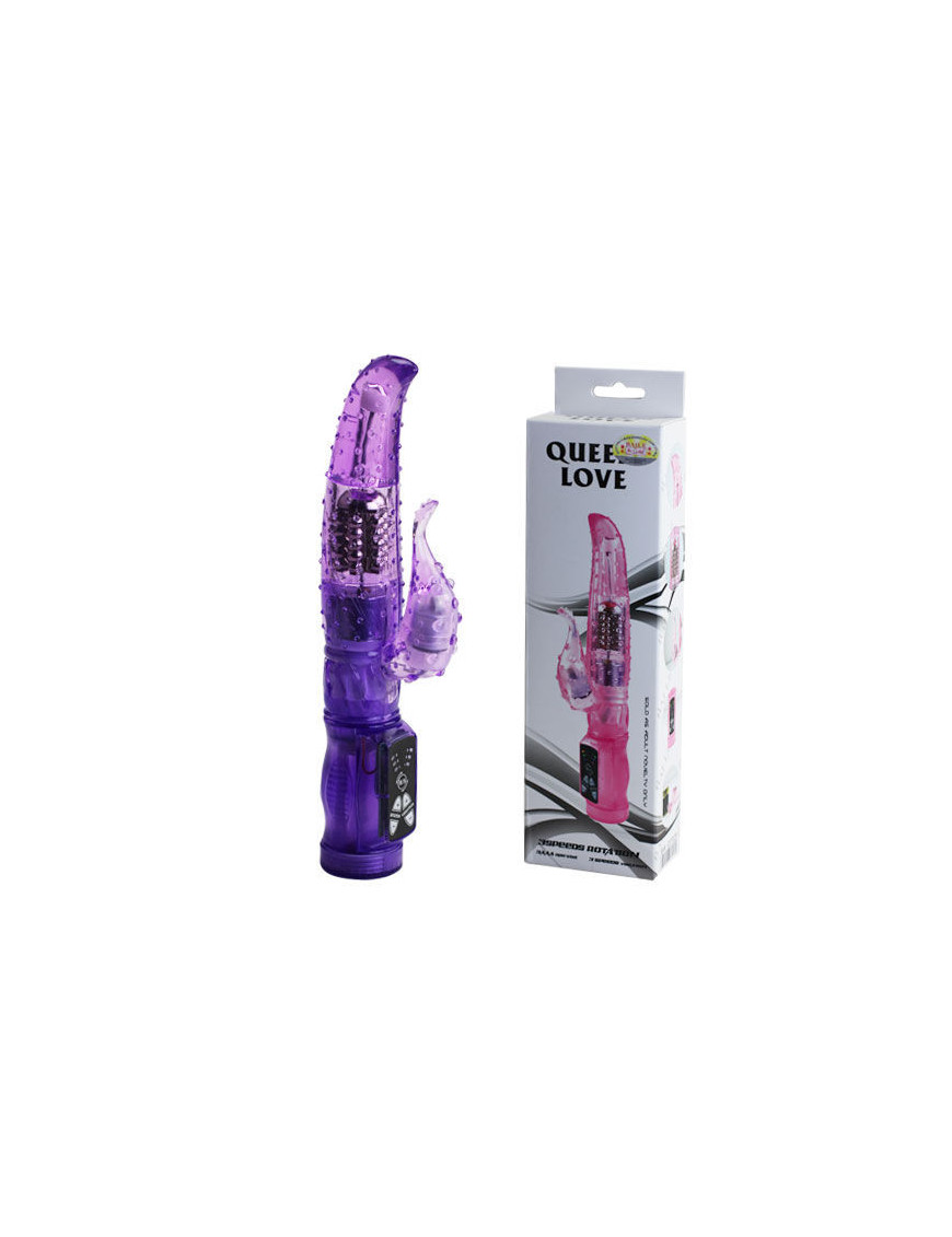 ROTADOR MINI INTIMATE LOVER QUEEN  LILA