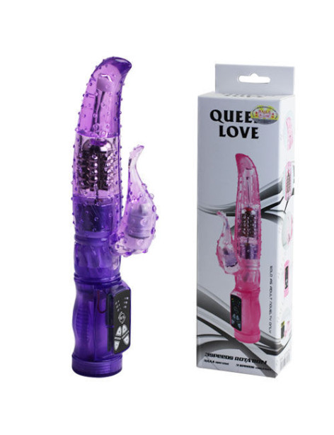 ROTADOR MINI INTIMATE LOVER QUEEN  LILA