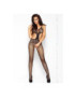 PASSION EROTICLINE CATSUIT NEGRO BS004