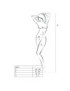 PASSION WOMAN BS013 BODYSTOCKING BLANCO TALLA UNICA