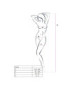 PASSION WOMAN BS016 BODYSTOCKING NEGRO TALLA UNICA