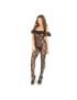 LEG AVENUE BODYSTOCKING DE ENCAJES FLORALES TALLA UNICA